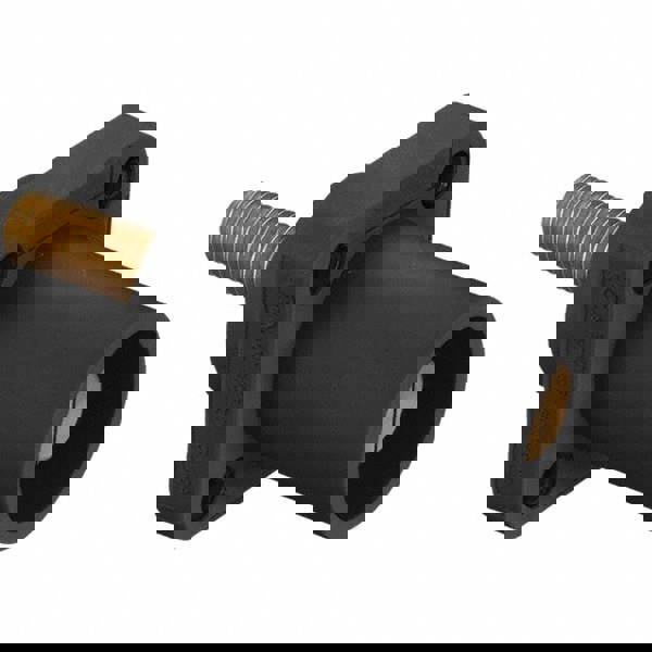 Single Pole Plugs & Connectors; Connector Type: Male ; End Style: Male ; Termination Method: Threaded Stud ; Amperage: 400 ; Voltage: 250 VDC/600 VAC ; Maximum Compatible Wire Size (AWG): 4